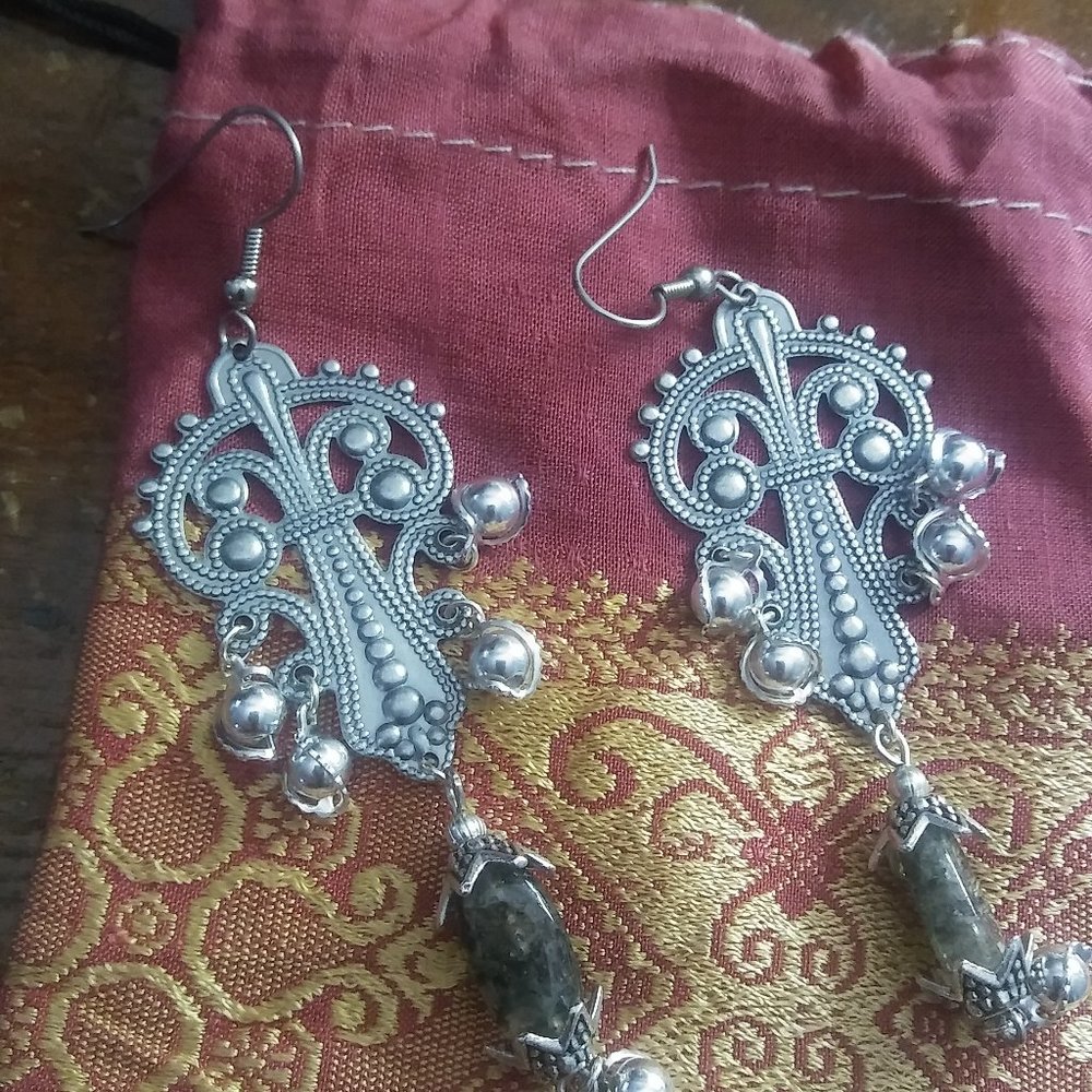 CRYSTAL QUARTZ EARRINGS